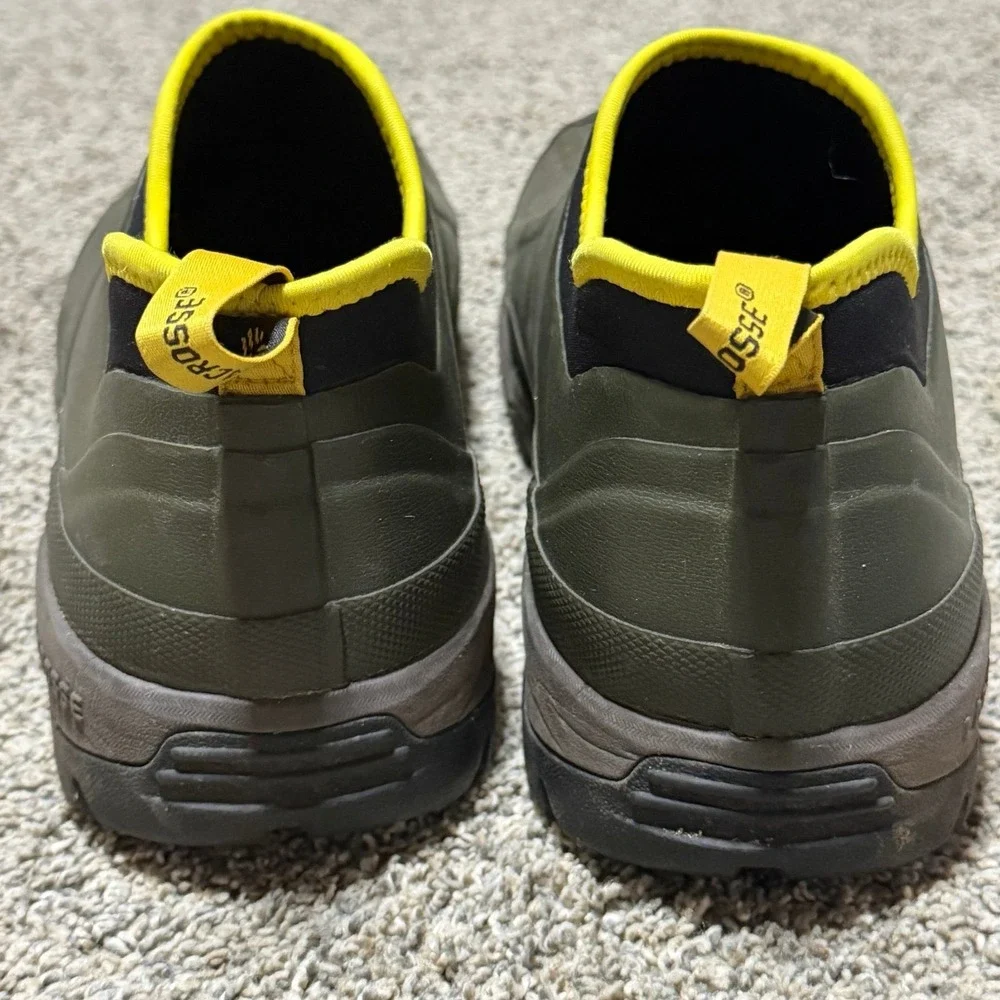 LaCrosse Alpha Mudlite Slip On Rubber Shoes Men's 12 Waterproof